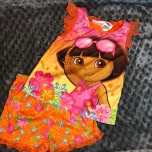 Dora the explorer pajama set